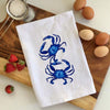 2 Blue Crabs Flour Sack Towel