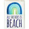All She Does is Beach Boxed Note Card Set