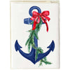 Blue Anchor Bow Boxed Note Cards