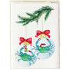 Crab Mistletoe Boxed Note Cards