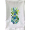Sea Glass Pineapple Flour Sack Towel