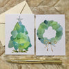 Sea Glass Christmas Box Note Card Assortment