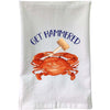 Steamed Crab Get Hammered Flour Sack Towel