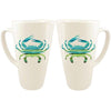 Stripe Crab Latte Mug