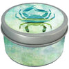 Striped Crab Candle Tin