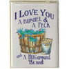 Crab Boxed Note Cards - I Love You a Bushel...