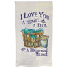Crab Kitchen Towel- I Love You a Bushel and a Peck