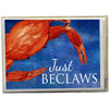 Steamed Crab Boxed Note Cards- Just Beclaws