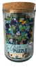 Sea Glass Puzzle, Cobalt - Recycled Green Glass