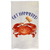 Steamed Crab Kitchen Towel- Get Hammered