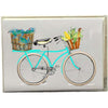 Crabs & Corn Aqua Bike Boxed Note Cards