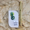 Sea Glass Pineapple Mini Notes